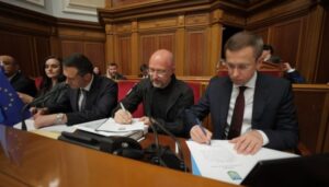 Пленарне засідання Верховної Ради під час голосування за новий склад уряду
