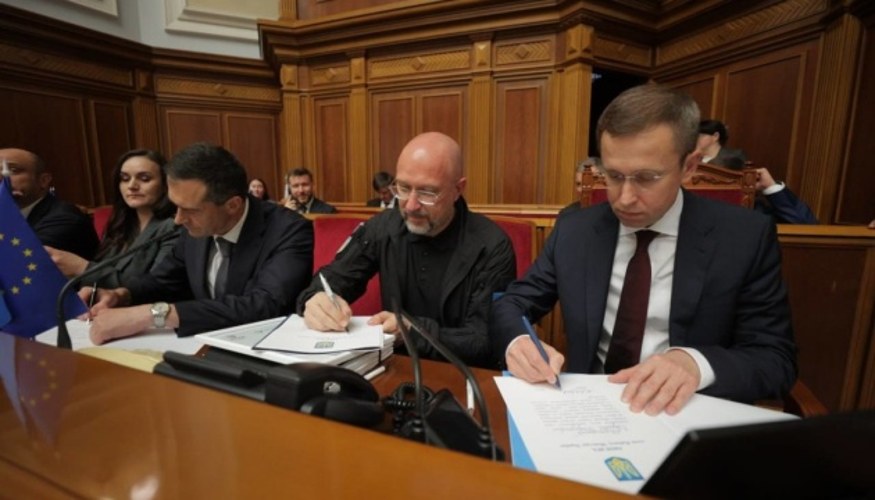 Пленарне засідання Верховної Ради під час голосування за новий склад уряду