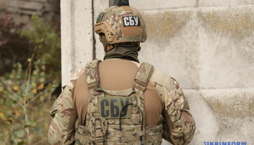 Ілюстративне фото СБУ: затримана ексзаступниця голови окупаційної «адміністрації» Алчевська у Києві.