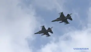Польські винищувачі F-16 супроводжують російський літак Іл-20 над Балтійським морем