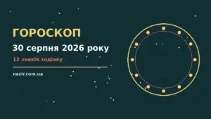 Недільний гороскоп на 30 серпня 2026 року для всіх знаків Зодіаку