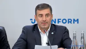 Пресконференція уповноваженого Верховної Ради з прав людини Дмитра Лубінця в Укрінформі