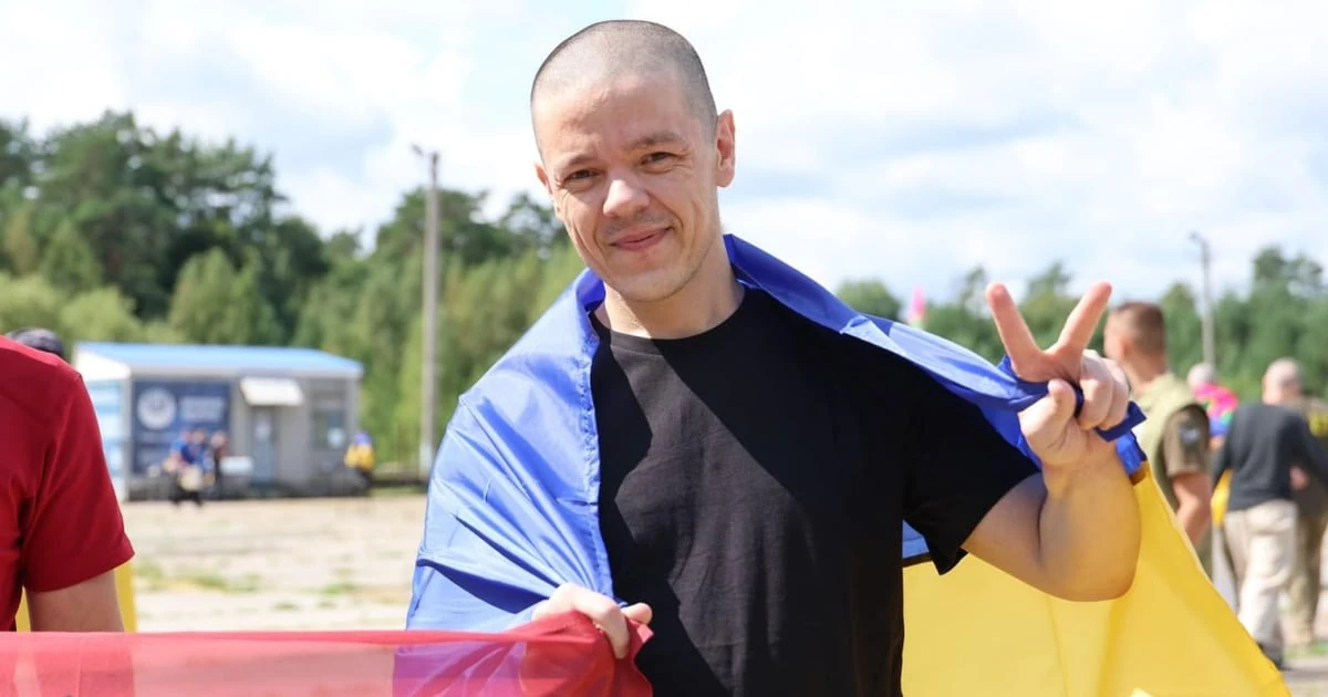 Звільнені з російського полону українські військові