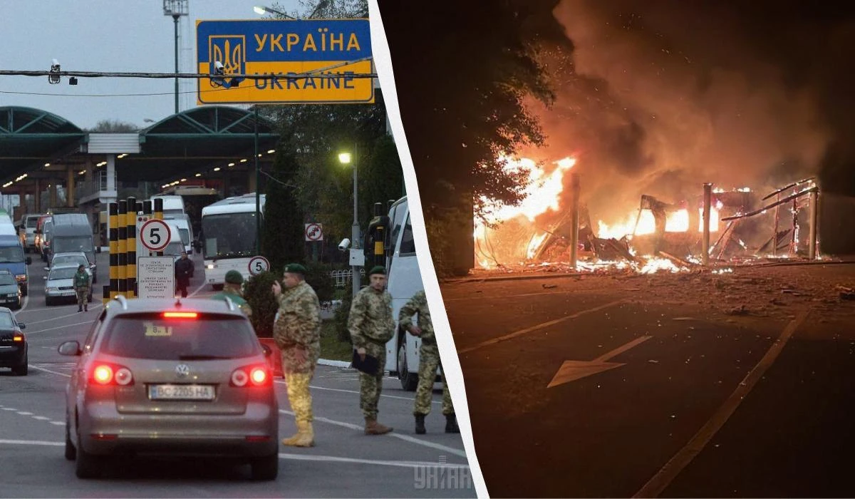 Пункт пропуску Табаки на кордоні з Молдовою після російської атаки 21 серпня 2026 року