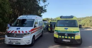 96-річна жінка, яка виїхала з тимчасово окупованого села Залізний Порт