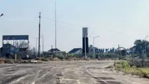 Дрони ЗСУ скидають гуманітарну допомогу у тимчасово окупованих Олешках