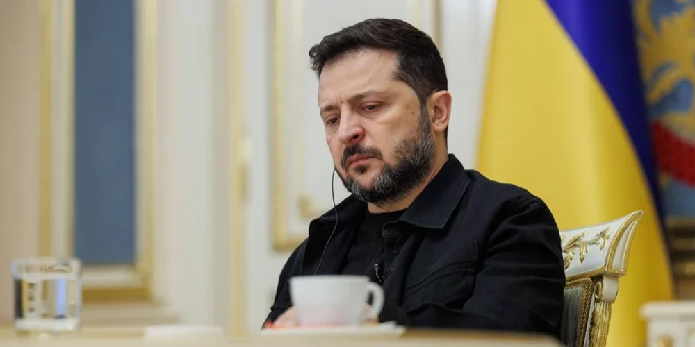 Володимир Зеленський під час інтерв’ю Corriere della Sera